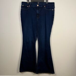 EUC J.Crew Women’s Full-Length Flare Jean, Size 31/12